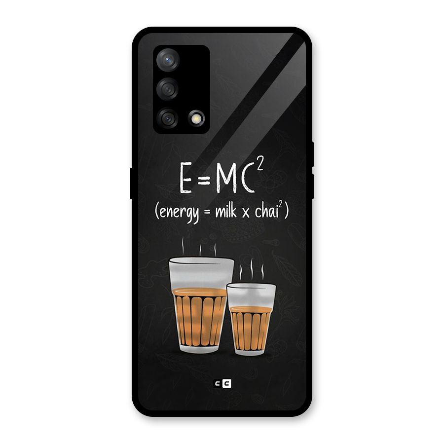 Tea Formula Glass Back Case for Oppo F19