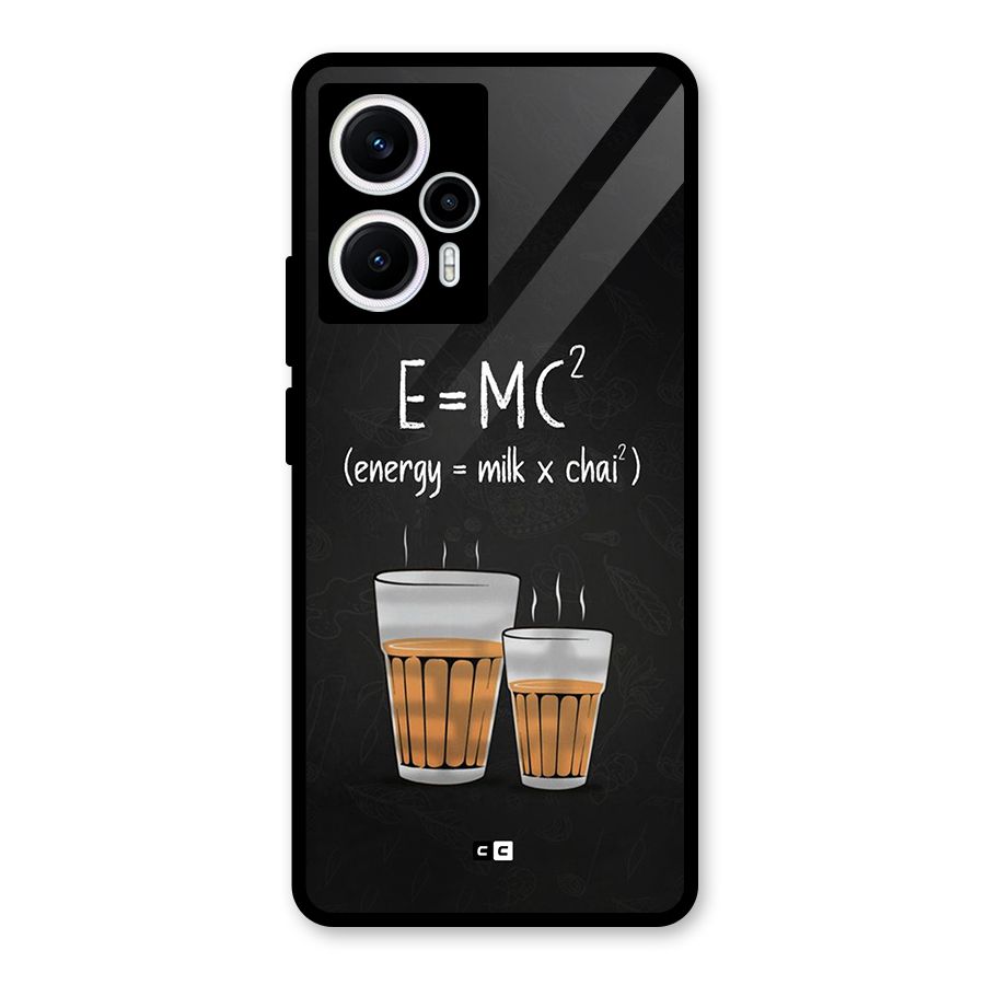 Tea Formula Glass Back Case for Poco F5