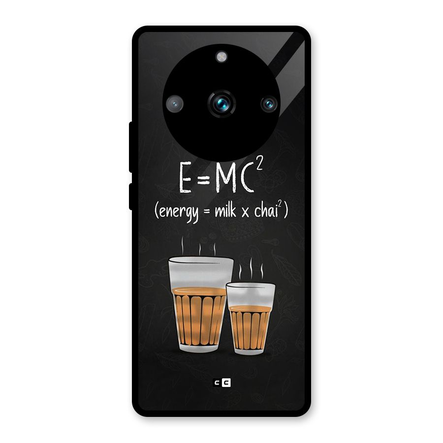 Tea Formula Glass Back Case for Realme 11 Pro Plus