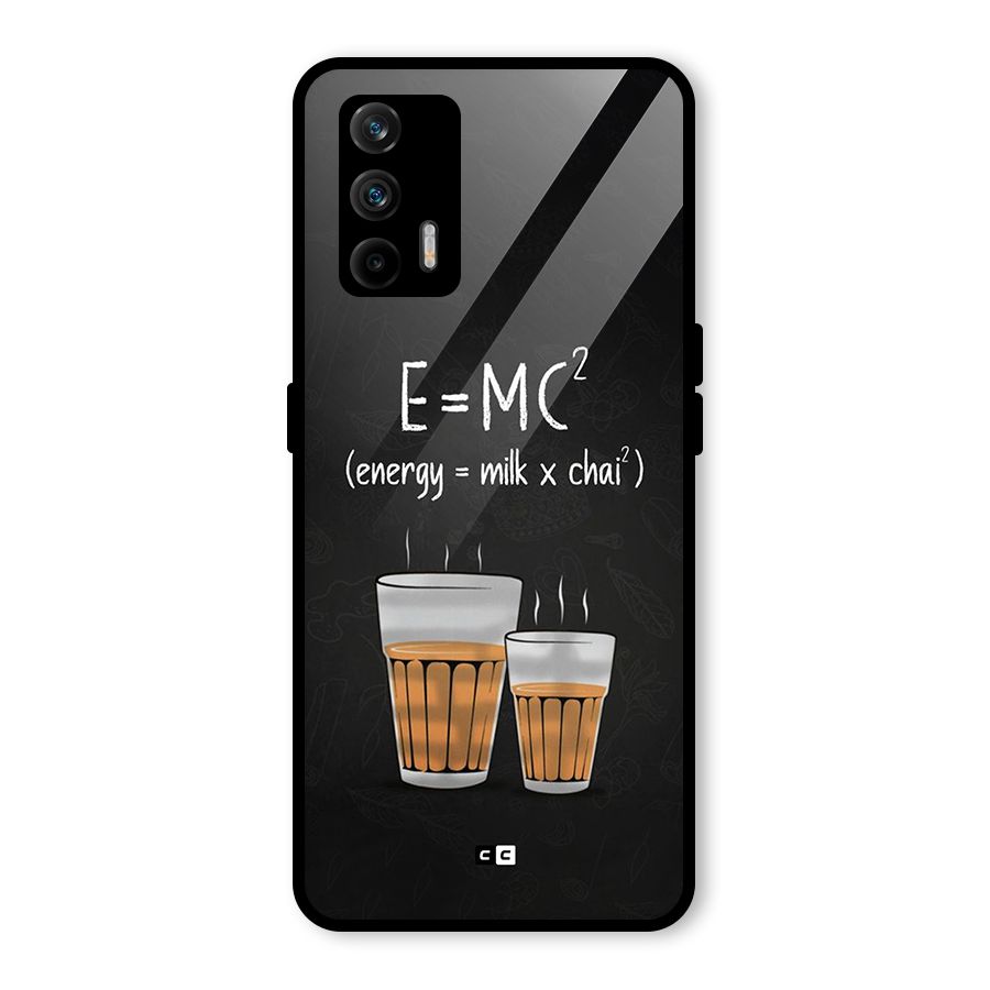 Tea Formula Glass Back Case for Realme GT 5G