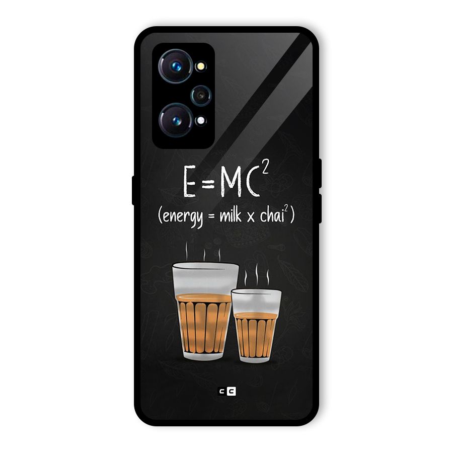 Tea Formula Glass Back Case for Realme GT Neo2