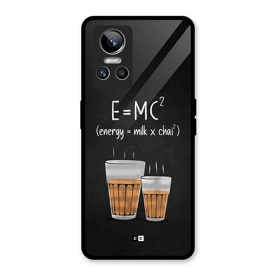 Tea Formula Glass Back Case for Realme GT Neo 3