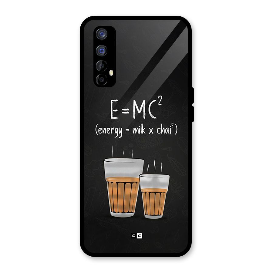Tea Formula Glass Back Case for Realme Narzo 20 Pro