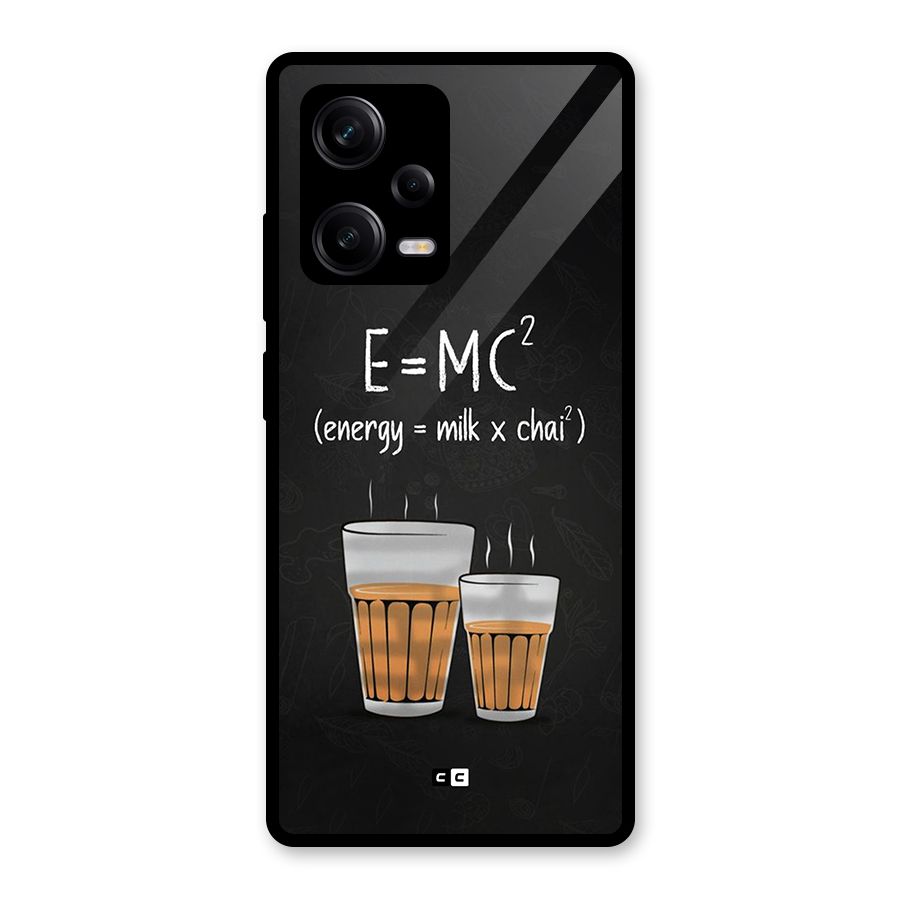 Tea Formula Glass Back Case for Redmi Note 12 Pro