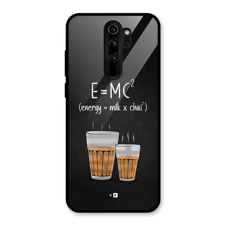 Tea Formula Glass Back Case for Redmi Note 8 Pro