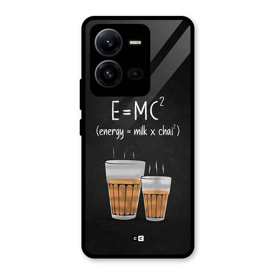 Tea Formula Glass Back Case for Vivo V25