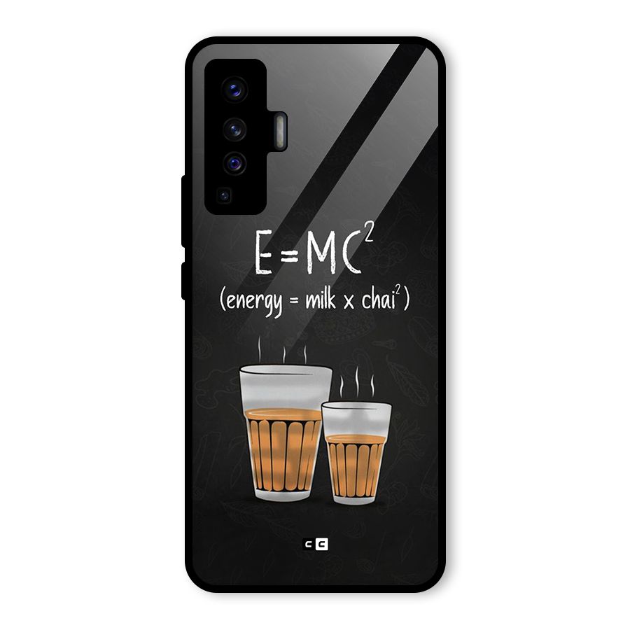 Tea Formula Glass Back Case for Vivo X50