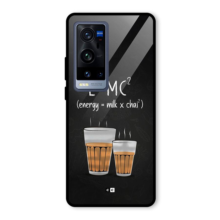 Tea Formula Glass Back Case for Vivo X60 Pro Plus