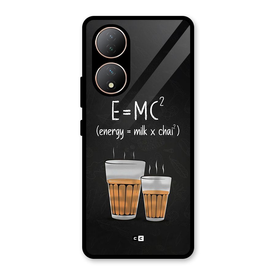 Tea Formula Glass Back Case for Vivo Y100