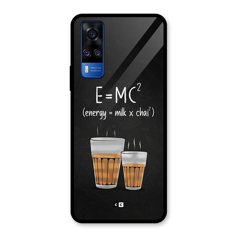 Tea Formula Glass Back Case for Vivo Y31