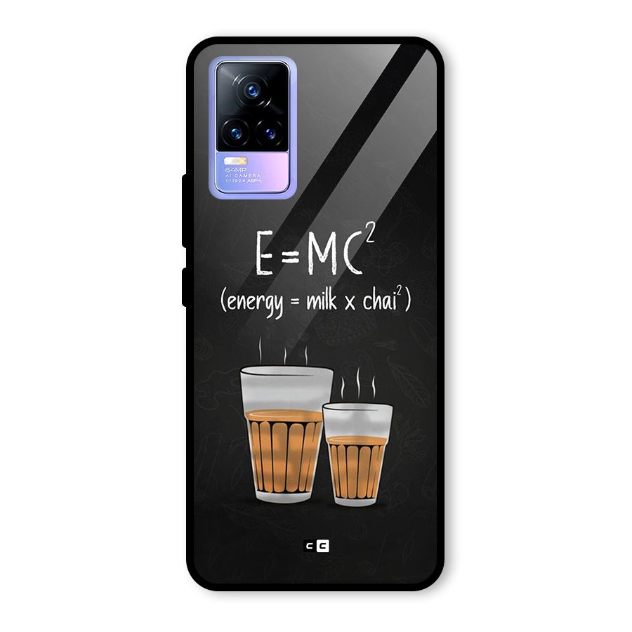 Tea Formula Glass Back Case for Vivo Y73