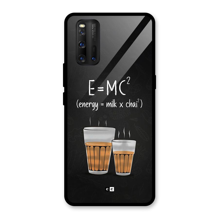 Tea Formula Glass Back Case for Vivo iQOO 3
