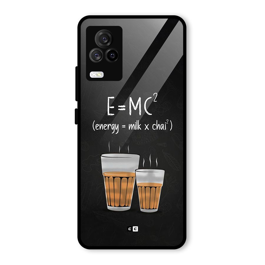 Tea Formula Glass Back Case for Vivo iQOO 7 Legend 5G