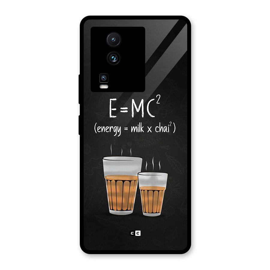 Tea Formula Glass Back Case for Vivo iQOO Neo 7