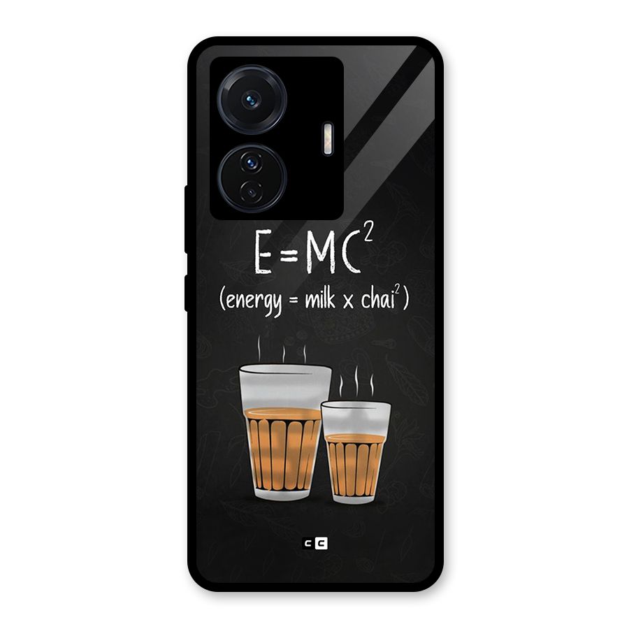 Tea Formula Glass Back Case for Vivo iQOO Z6 Pro