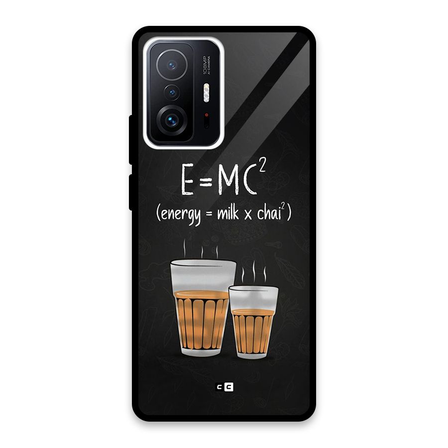 Tea Formula Glass Back Case for Xiaomi 11T Pro