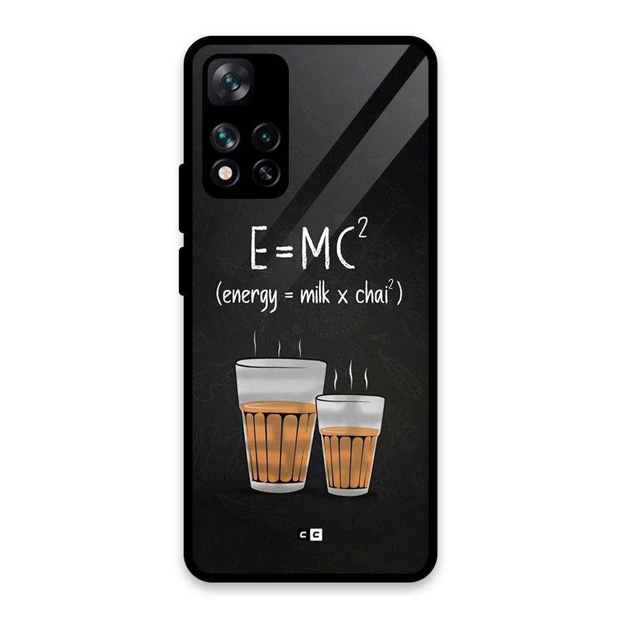 Tea Formula Glass Back Case for Xiaomi 11i HyperCharge 5G