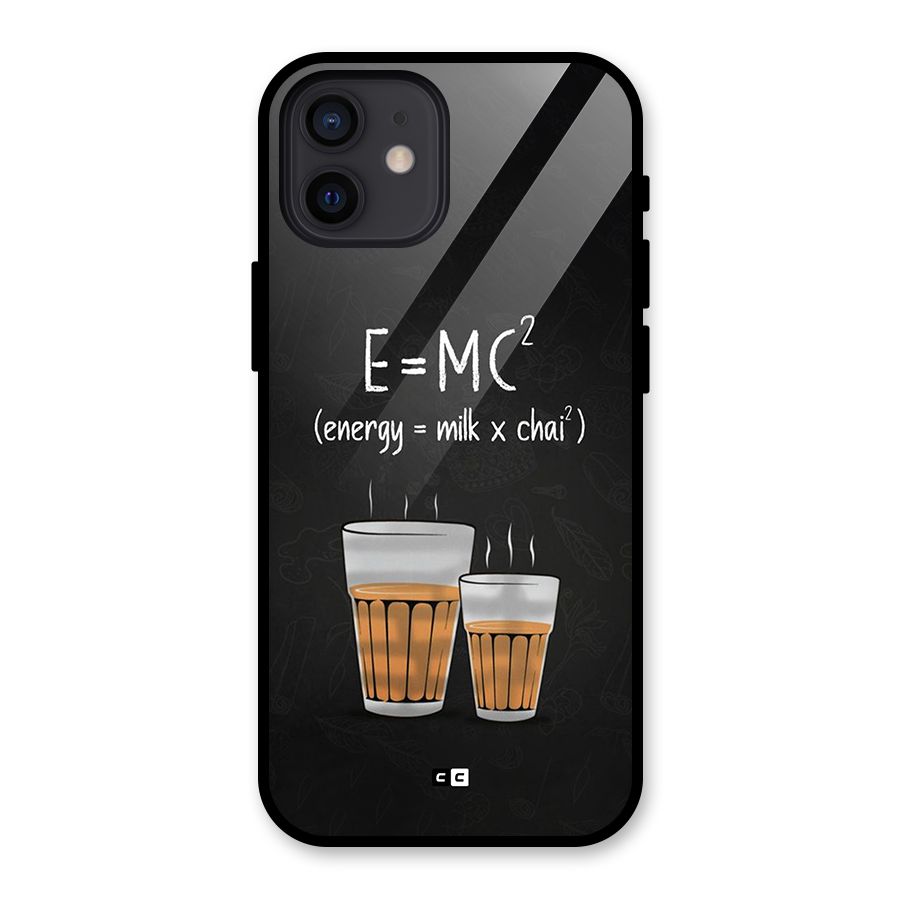 Tea Formula Glass Back Case for iPhone 12