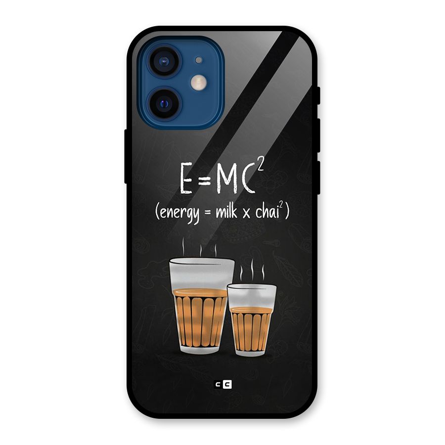 Tea Formula Glass Back Case for iPhone 12 Mini