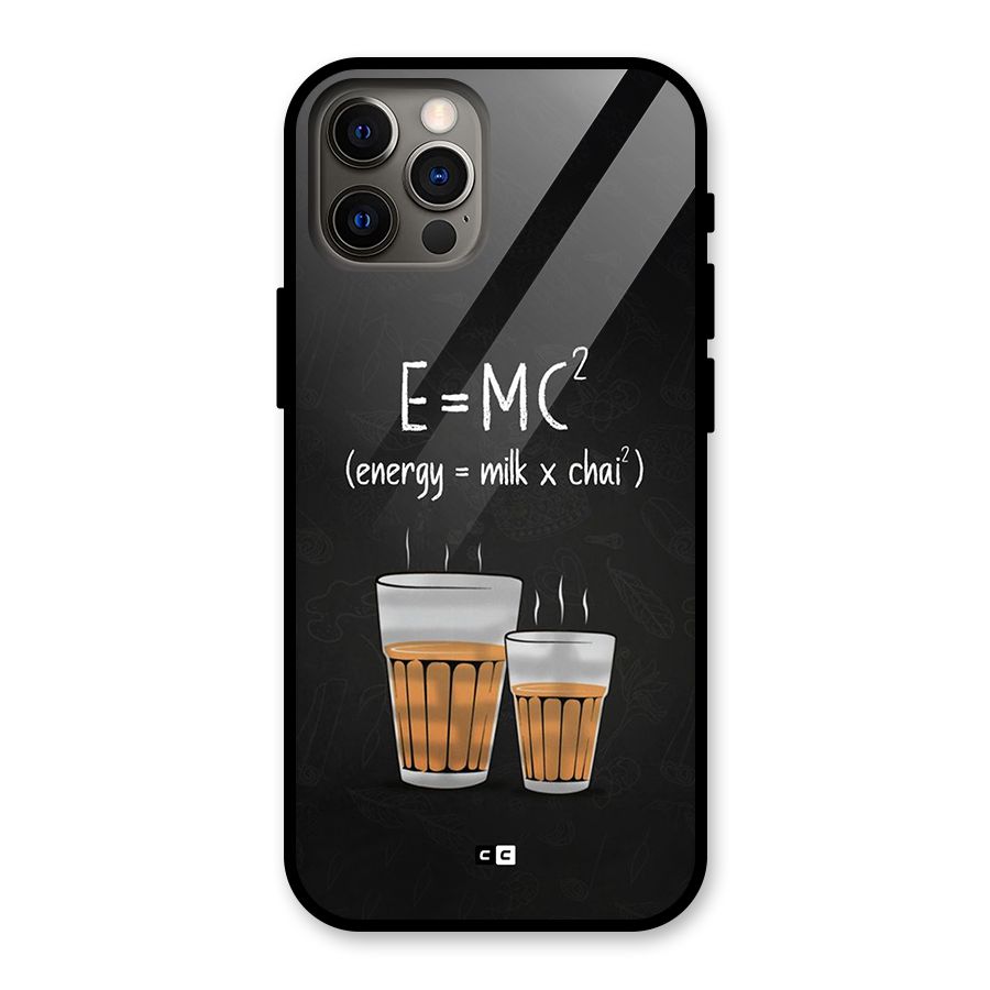 Tea Formula Glass Back Case for iPhone 12 Pro