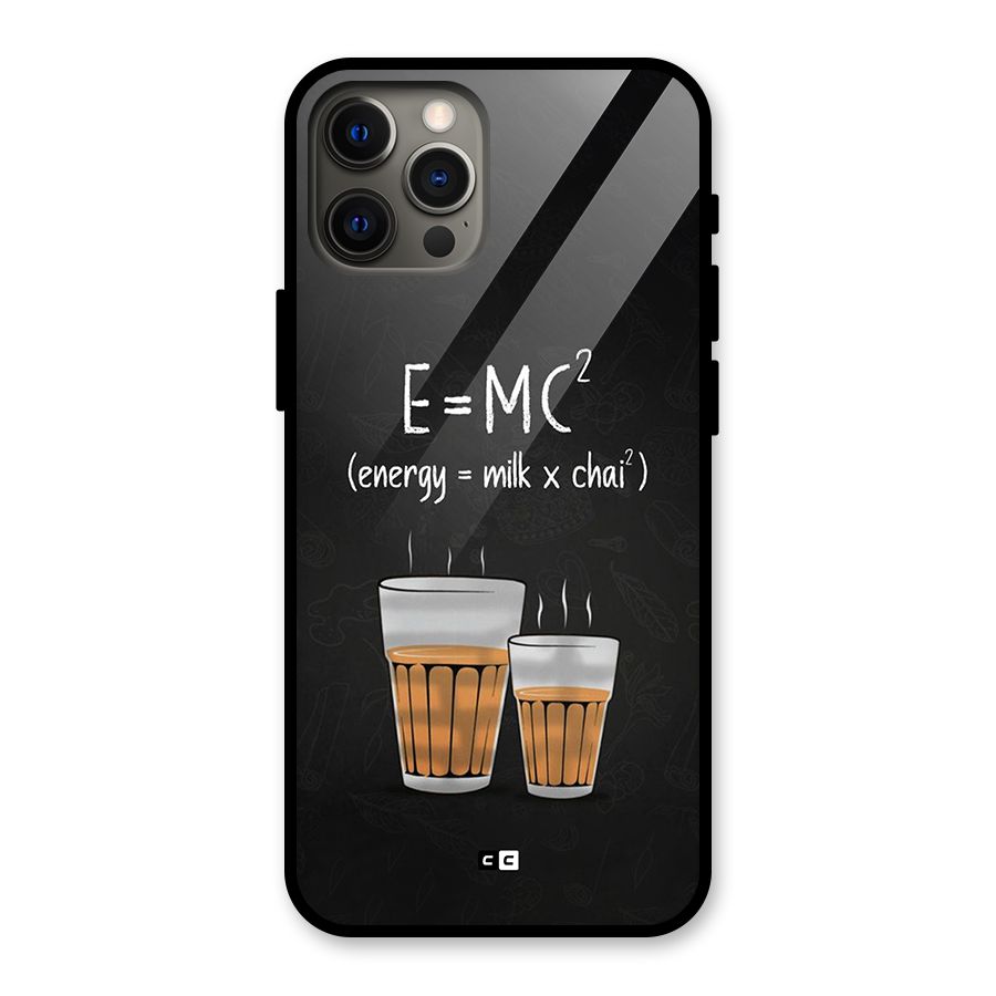 Tea Formula Glass Back Case for iPhone 12 Pro Max