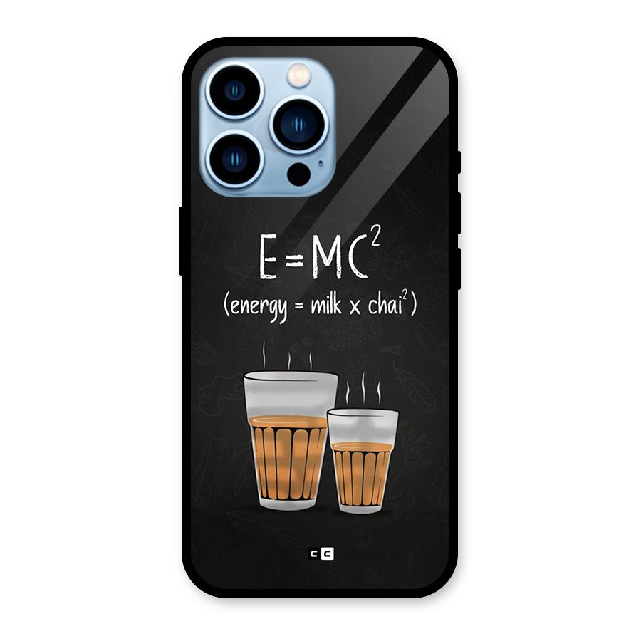Tea Formula Glass Back Case for iPhone 13 Pro