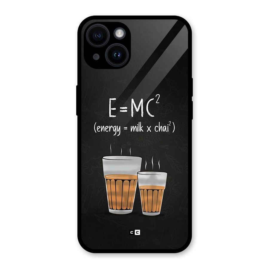 Tea Formula Glass Back Case for iPhone 14
