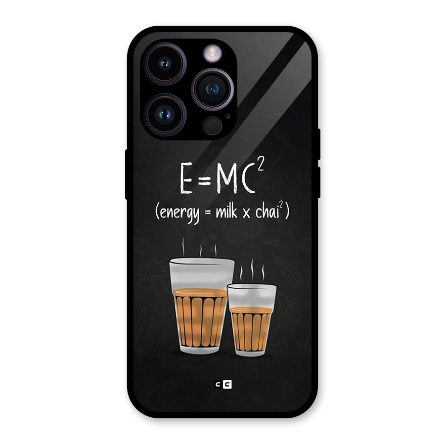 Tea Formula Glass Back Case for iPhone 14 Pro