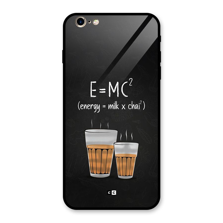 Tea Formula Glass Back Case for iPhone 6 Plus 6S Plus