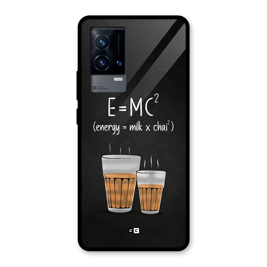 Tea Formula Glass Back Case for iQOO 9 5G