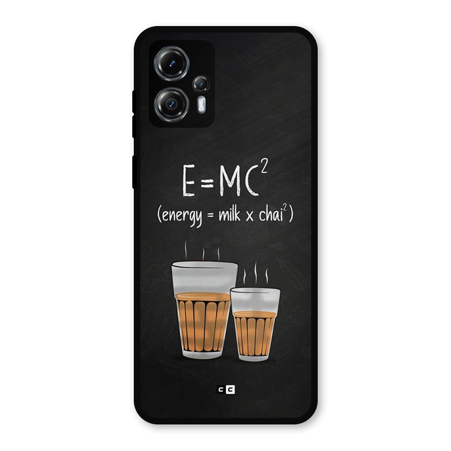 Tea Formula Metal Back Case for Moto G13