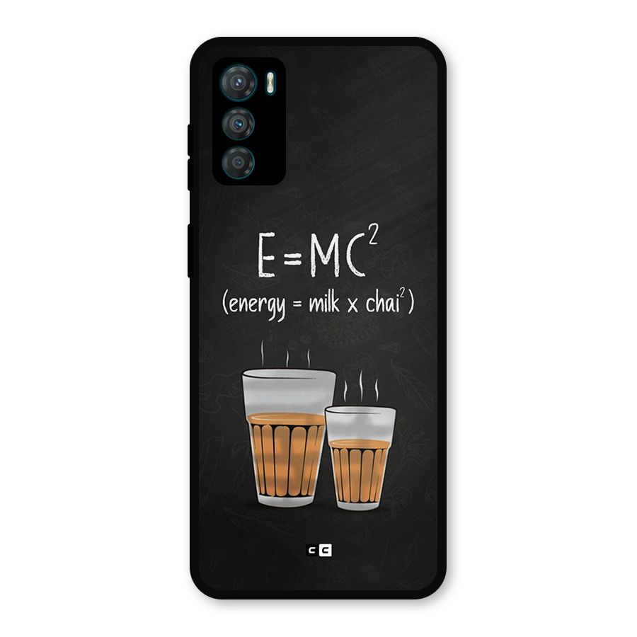 Tea Formula Metal Back Case for Moto G42