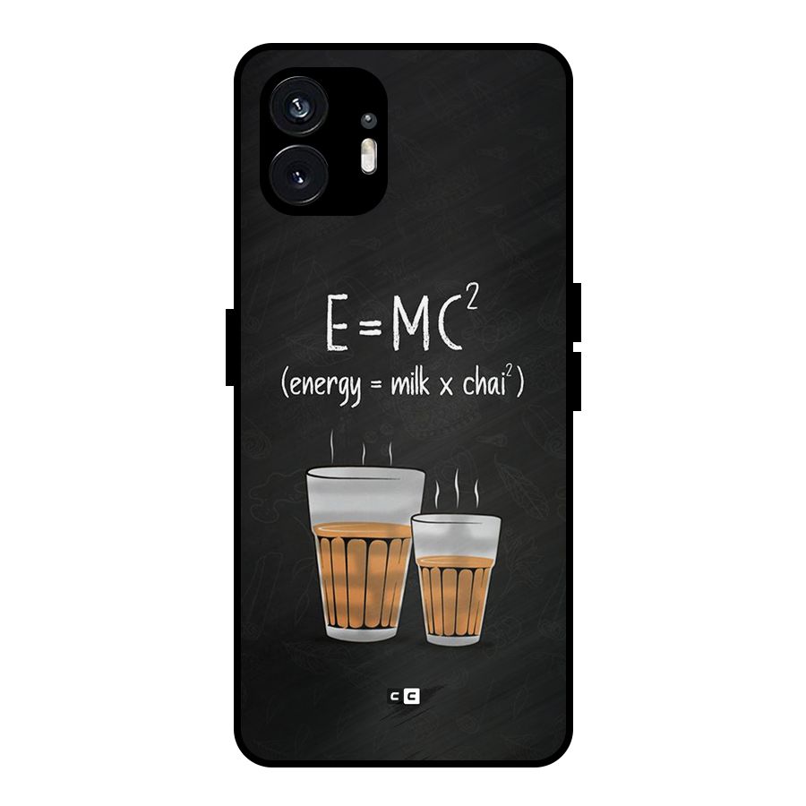 Tea Formula Metal Back Case for Nothing Phone 2