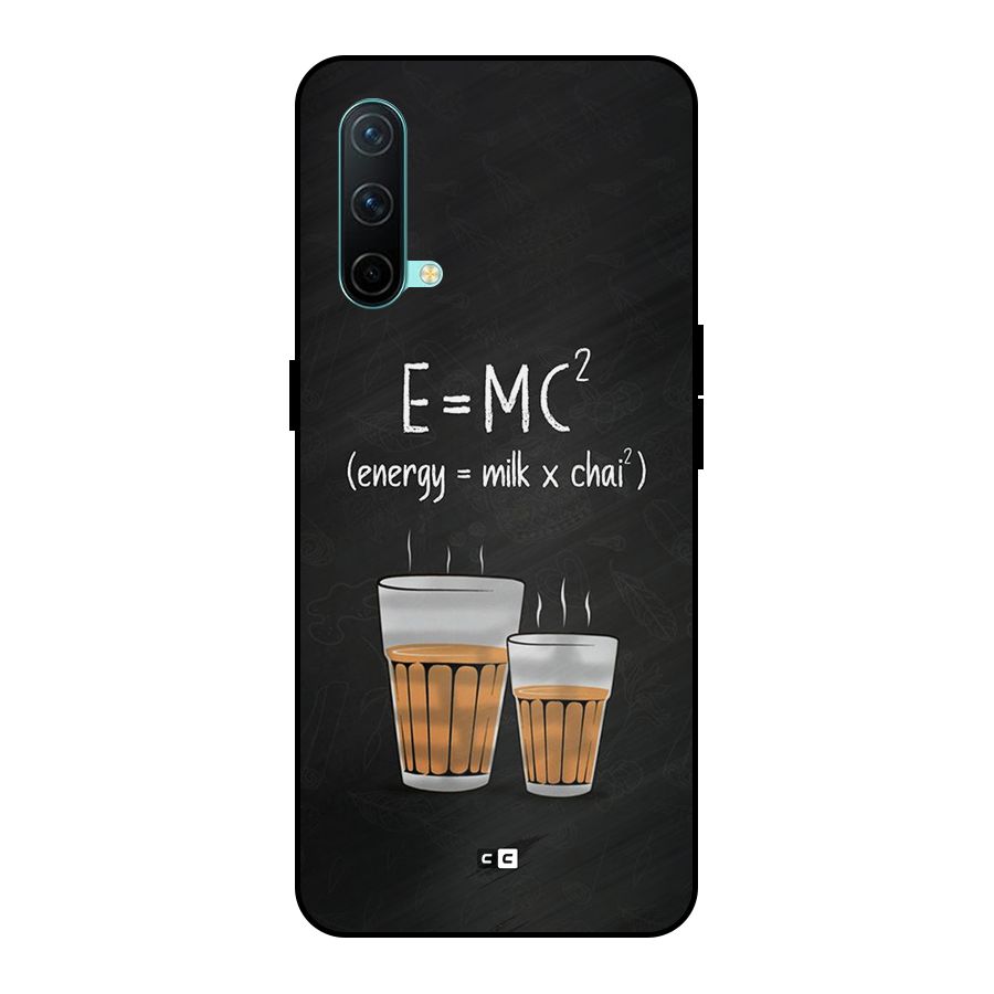 Tea Formula Metal Back Case for OnePlus Nord CE 5G