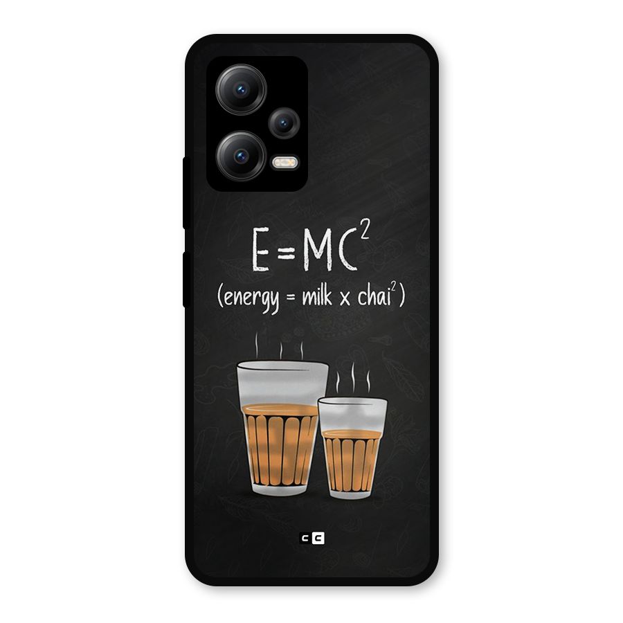 Tea Formula Metal Back Case for Poco X5