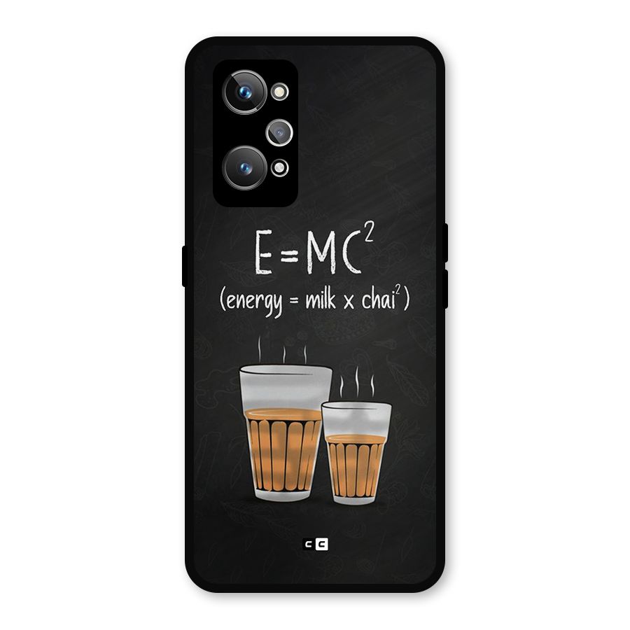 Tea Formula Metal Back Case for Realme GT Neo2