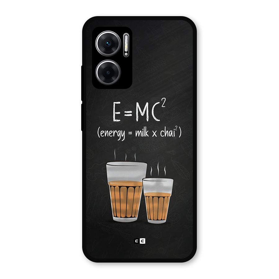 Tea Formula Metal Back Case for Redmi 11 Prime 5G