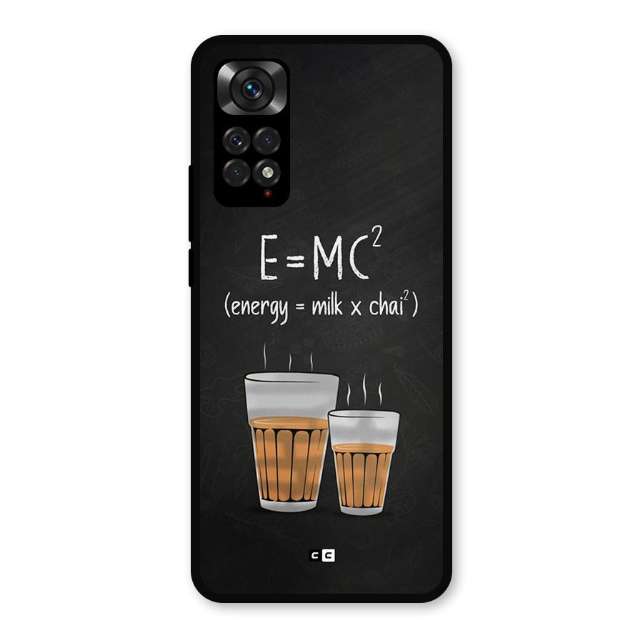 Tea Formula Metal Back Case for Redmi Note 11s