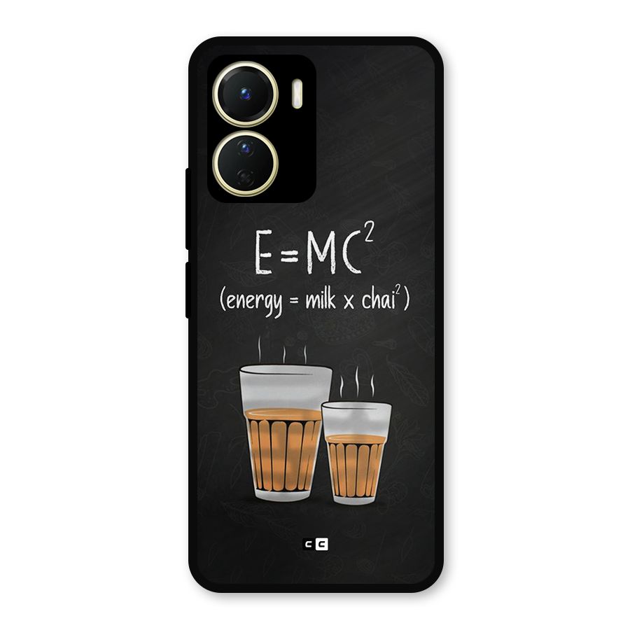 Tea Formula Metal Back Case for Vivo T2x