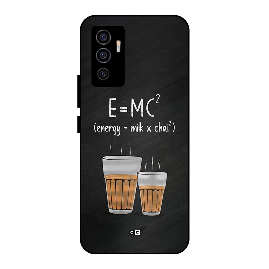 Tea Formula Metal Back Case for Vivo V23e