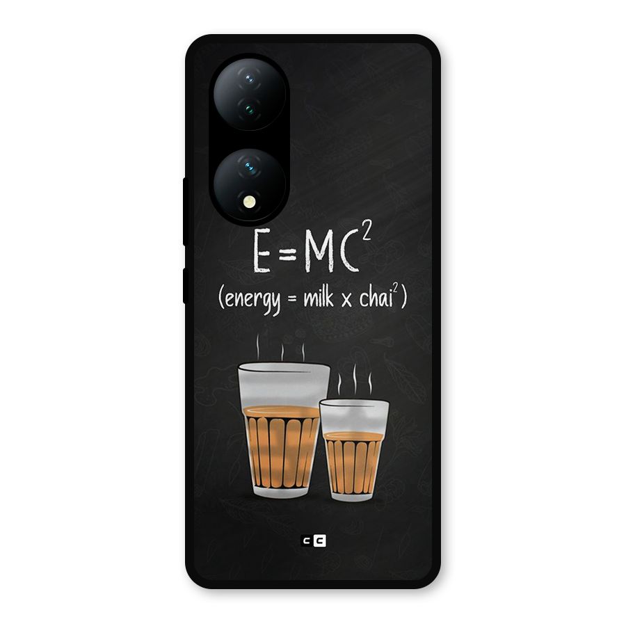Tea Formula Metal Back Case for Vivo Y100
