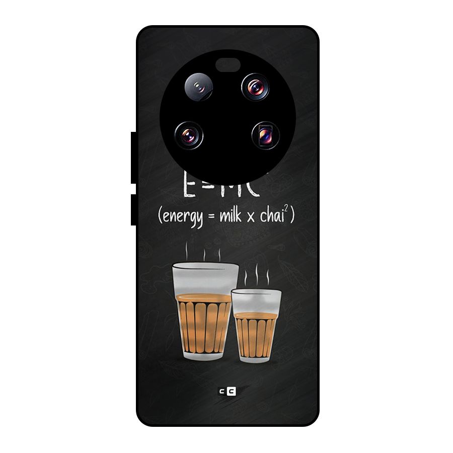 Tea Formula Metal Back Case for Xiaomi 13 Ultra
