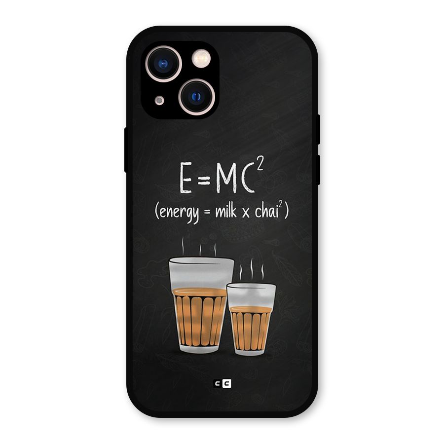 Tea Formula Metal Back Case for iPhone 13