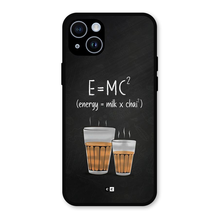 Tea Formula Metal Back Case for iPhone 14