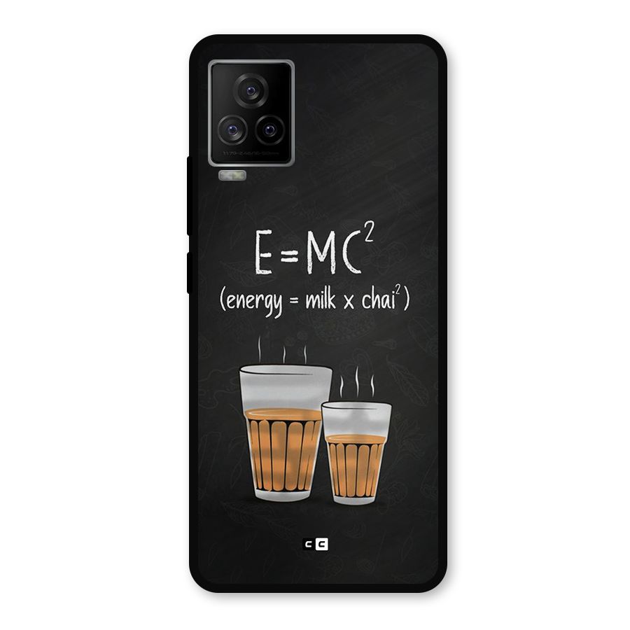 Tea Formula Metal Back Case for iQOO 7 Legend 5G