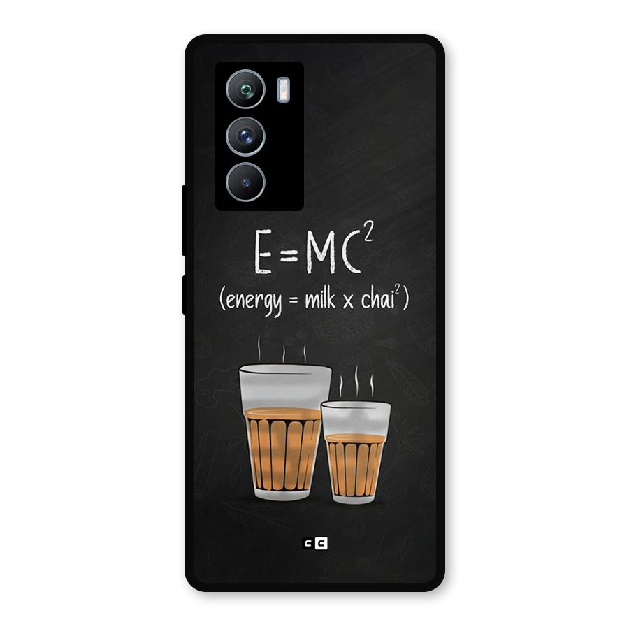 Tea Formula Metal Back Case for iQOO 9 SE