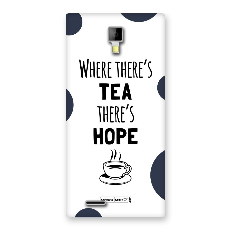 Tea Hope Back Case for Micromax Canvas Xpress A99