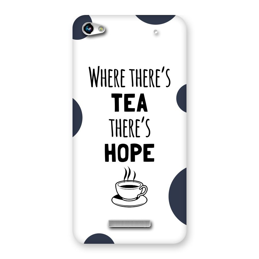 Tea Hope Back Case for Micromax Hue 2