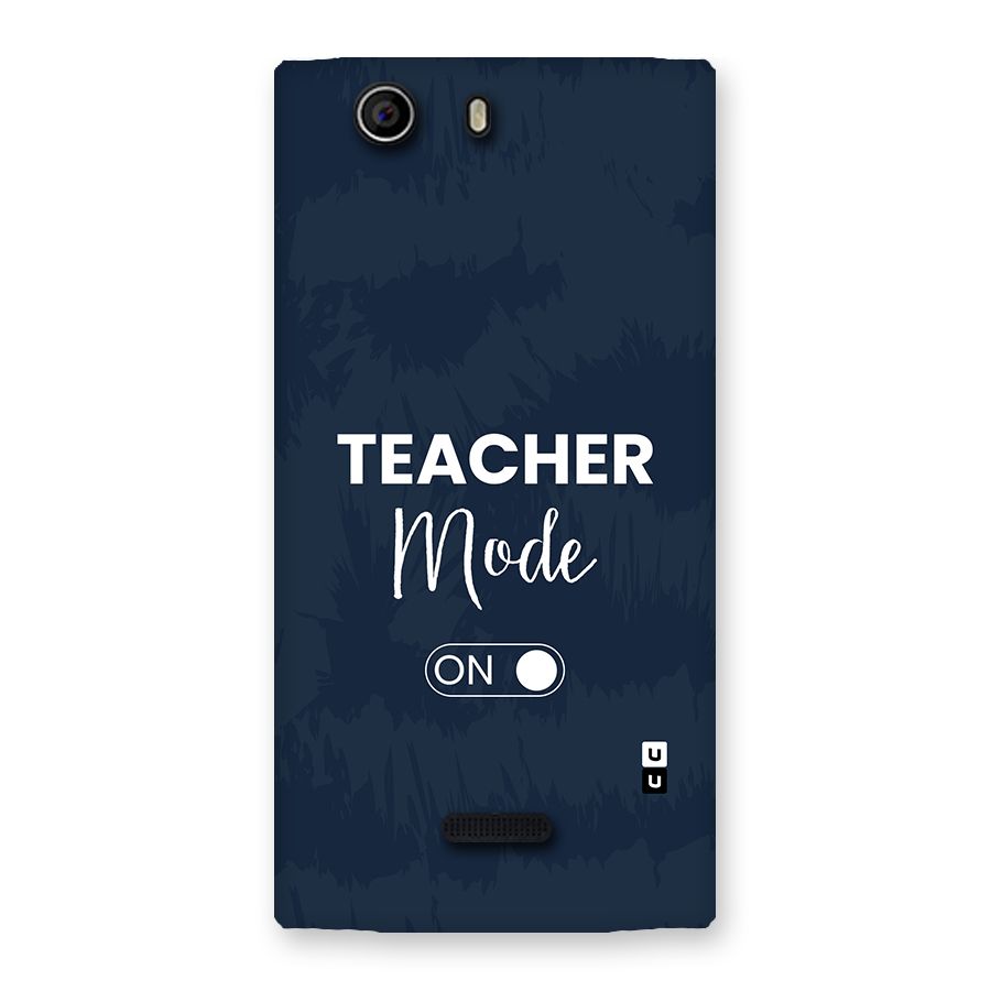 Teacher Mode On Back Case for Canvas Nitro 2 E311
