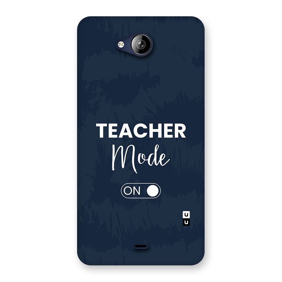 Teacher Mode On Back Case for Canvas Play Q355